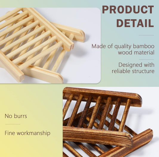 Bamboo Wood Soap Holder