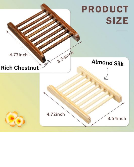 Bamboo Wood Soap Holder